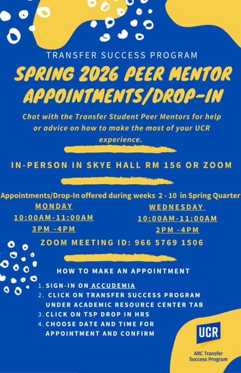 TSP Peer Mentoring, Today flyer