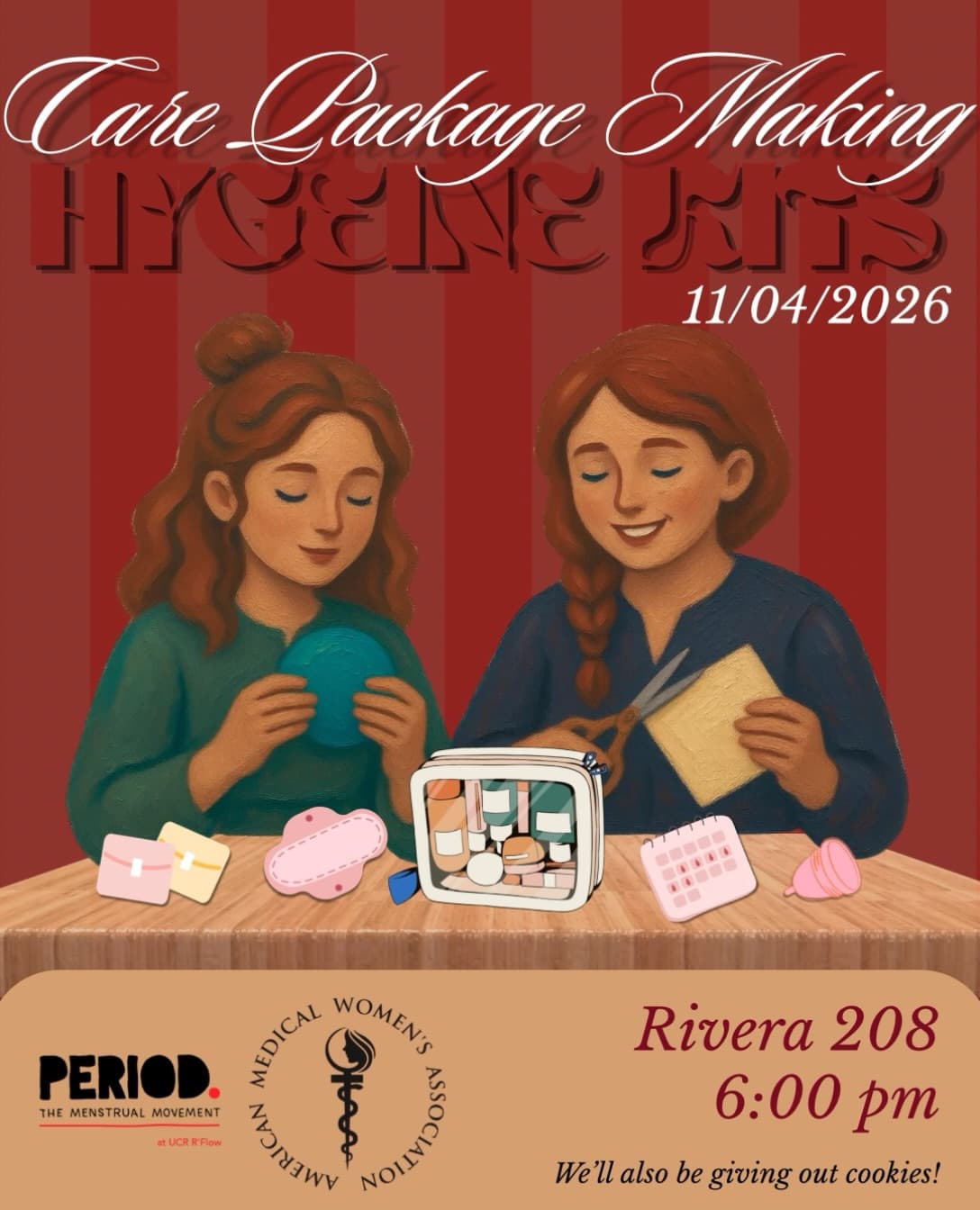 Flyer for Hygiene-kit Making Event