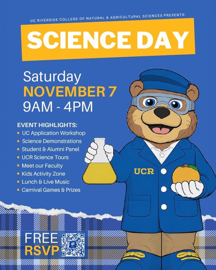 Flyer for CNAS Science Day