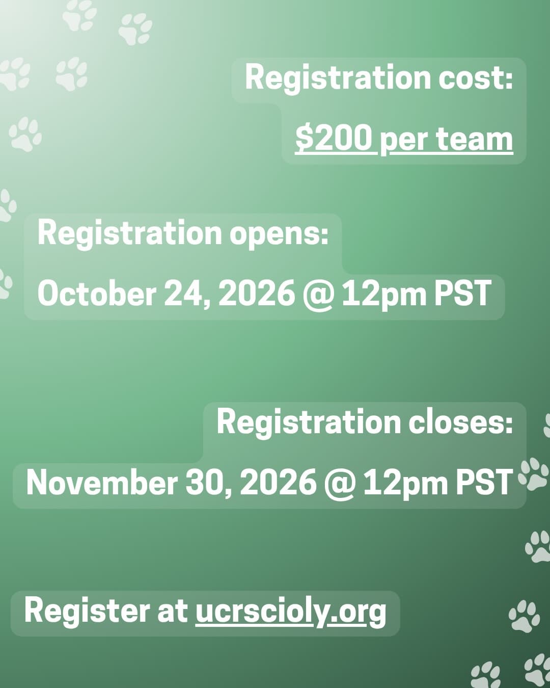 Flyer for 2027 Highlander Invitational Registration Deadline