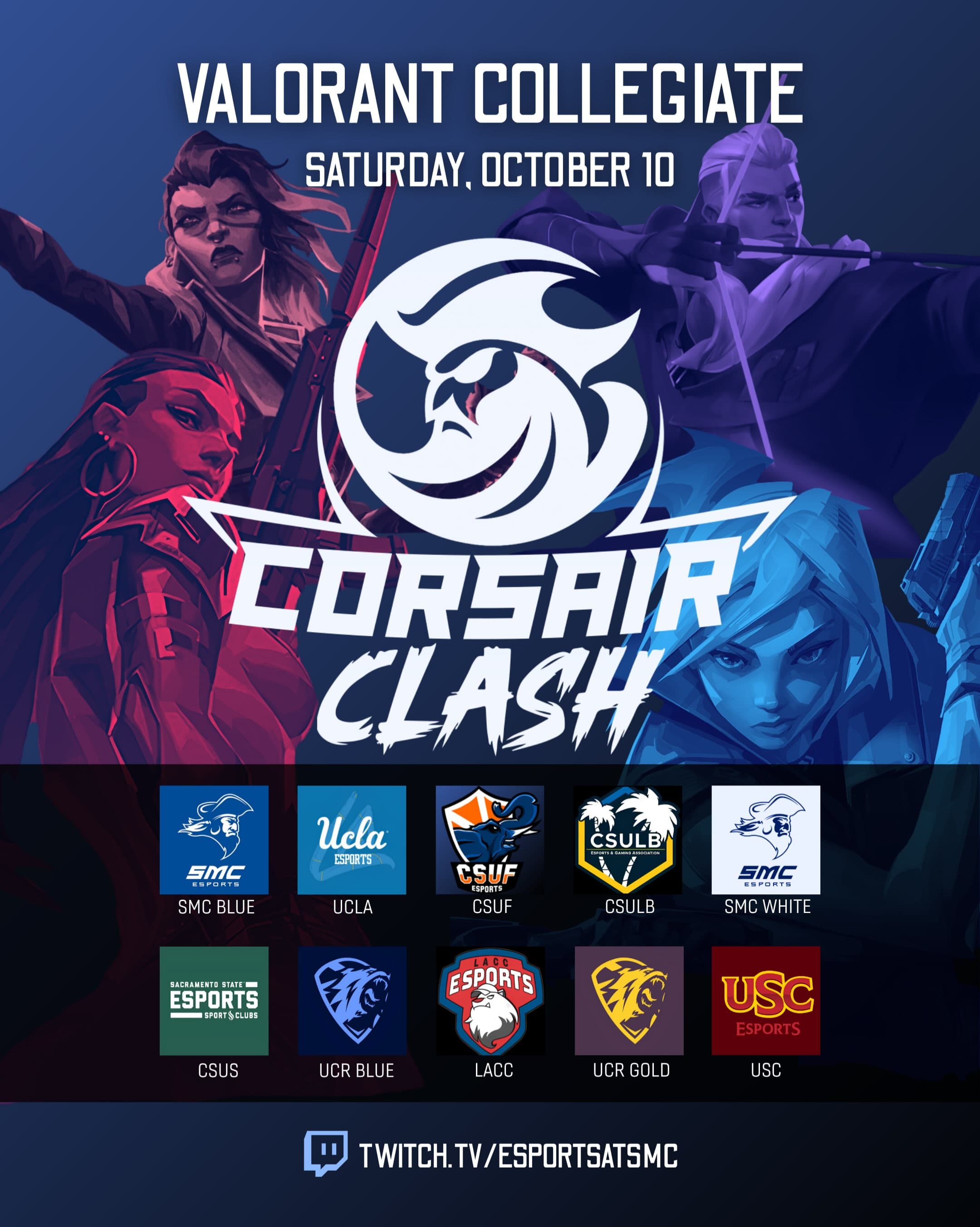 Corsair Clash, Today flyer
