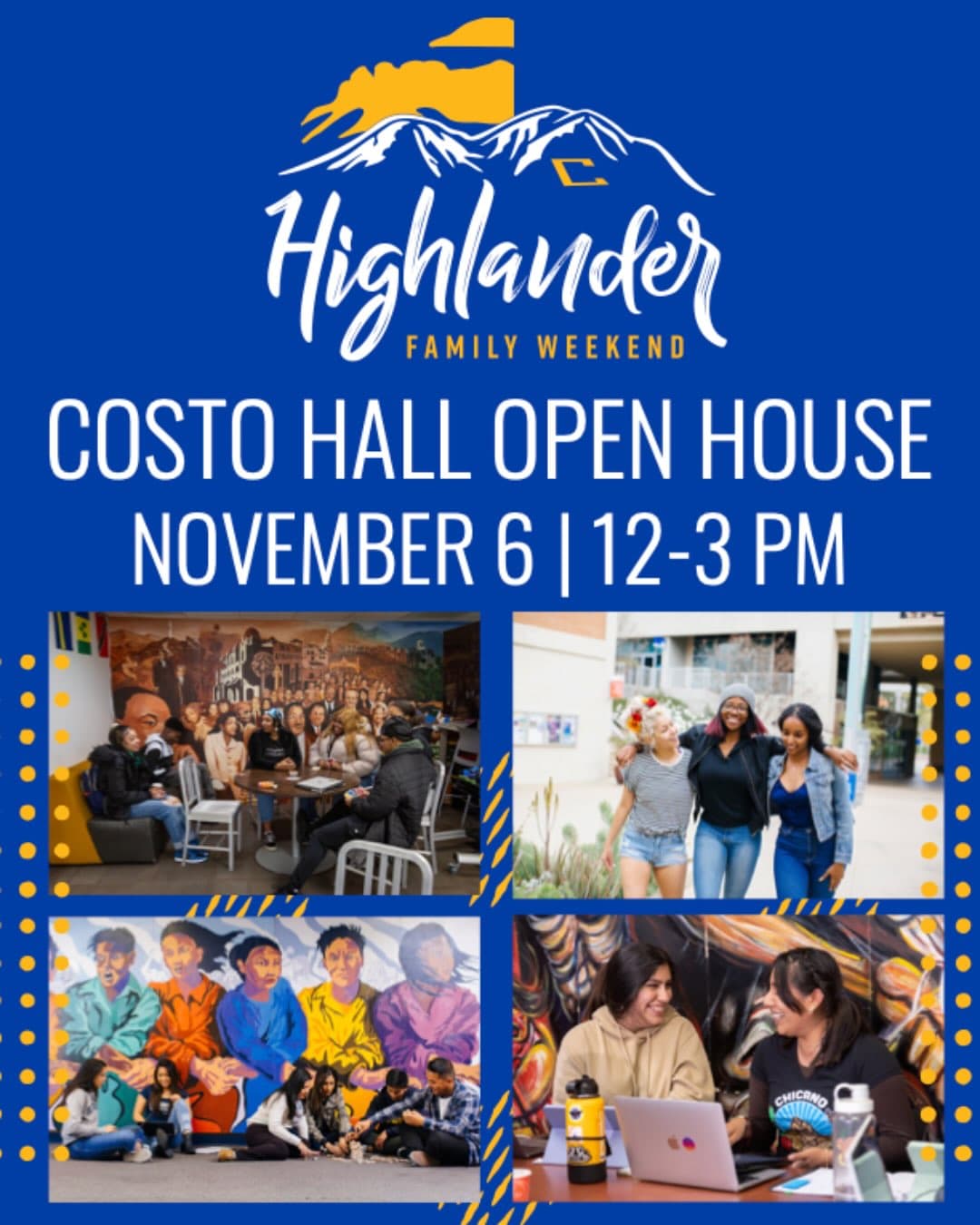 Flyer for MESC Costo Hall Open House