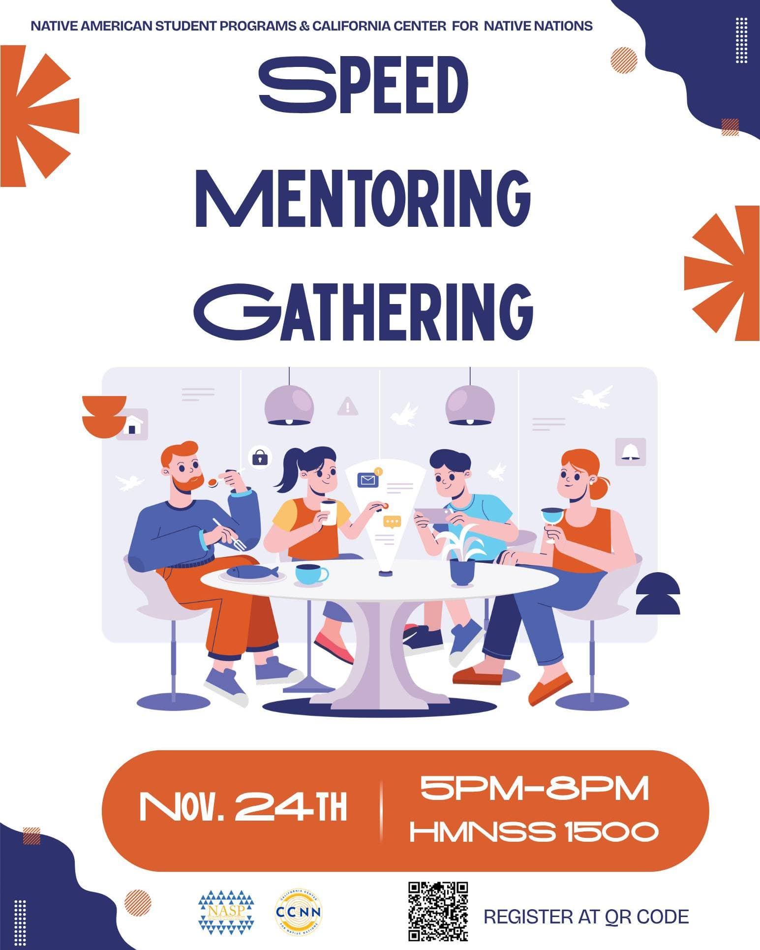 Flyer for Speed Mentoring Gathering