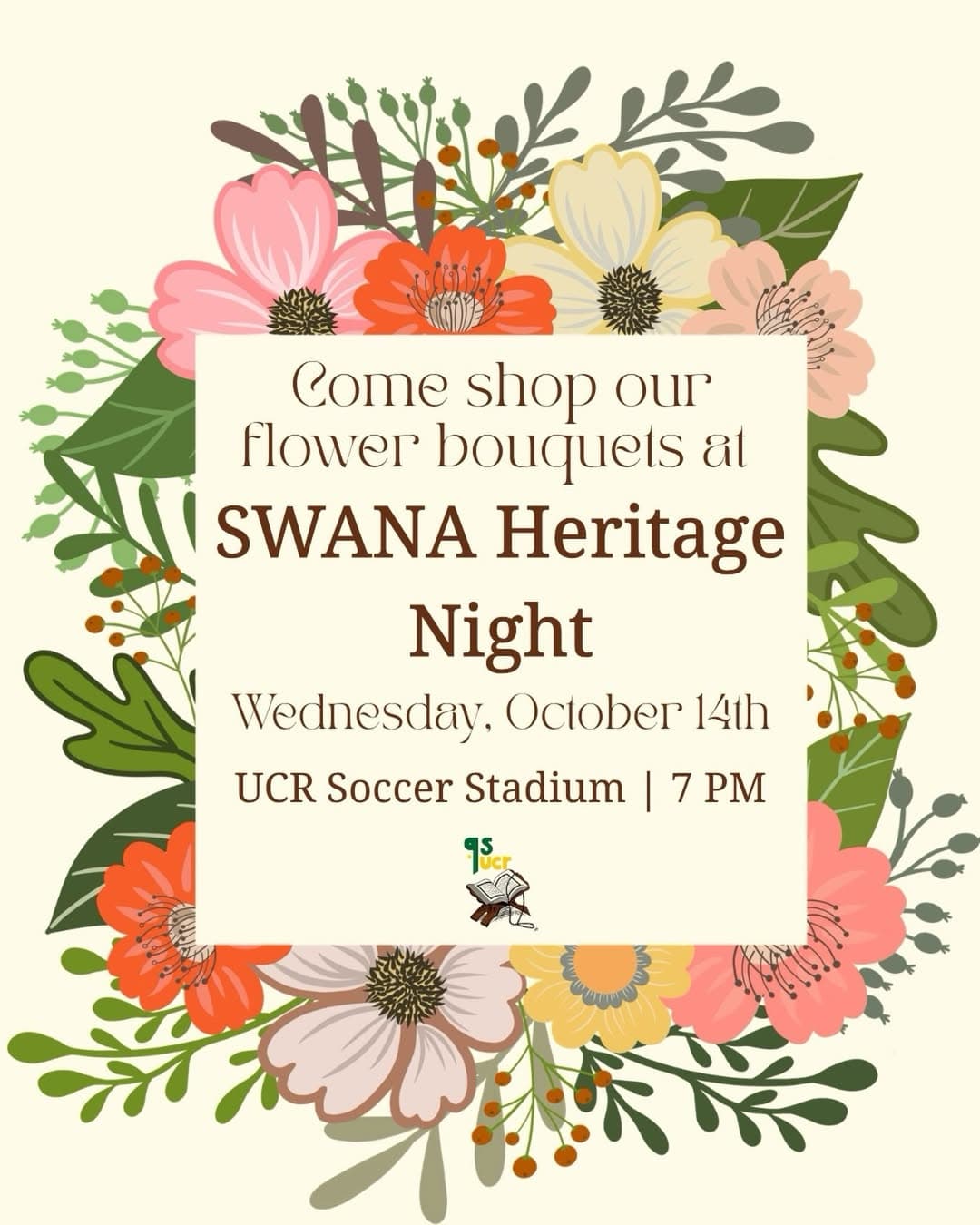Flyer for SWANA Heritage Night