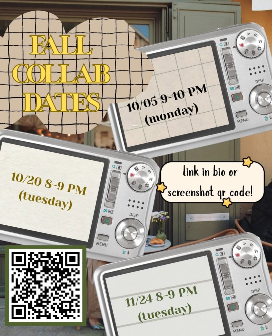 Flyer for Fall Collab Date