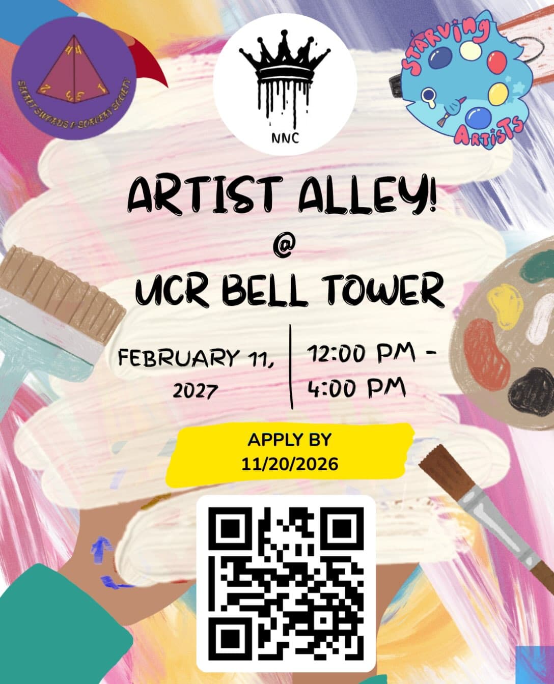 Flyer for Artist Alley
