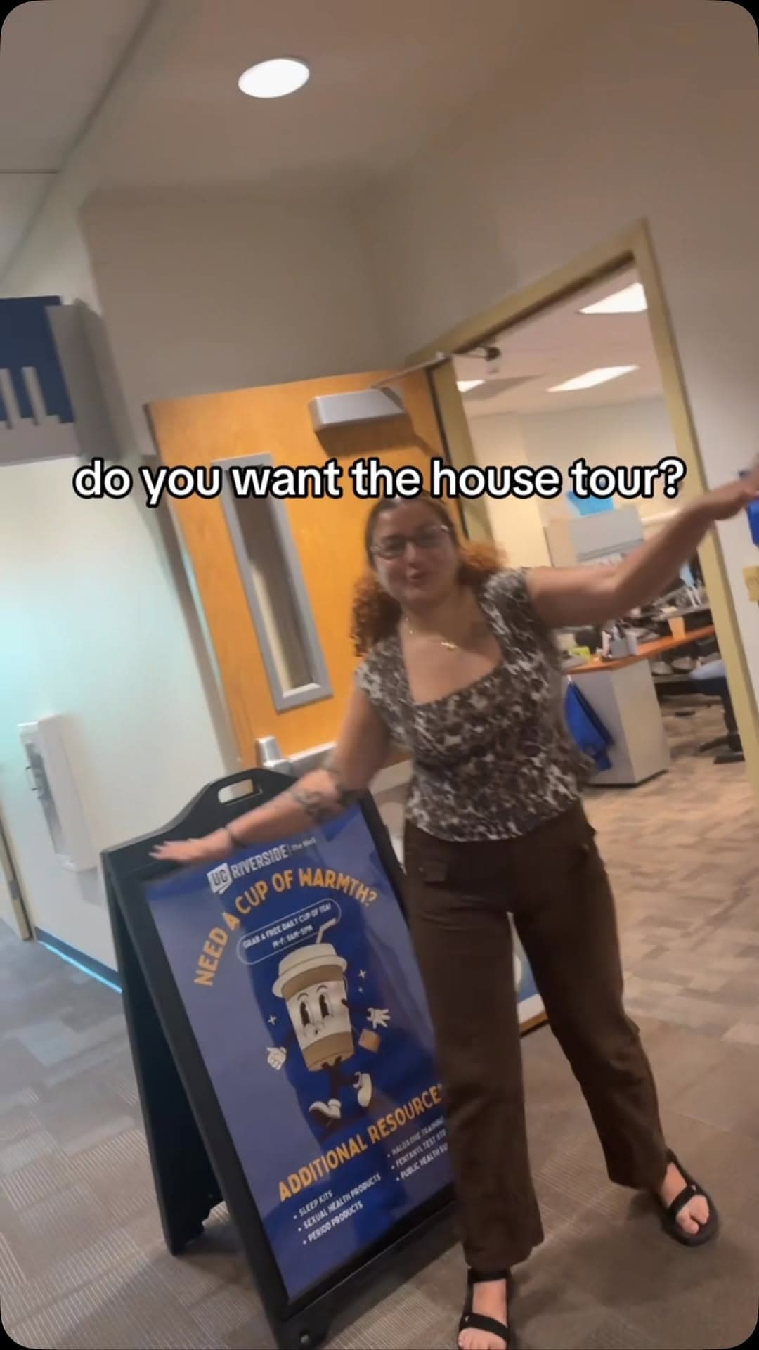 Flyer for The Well Open House