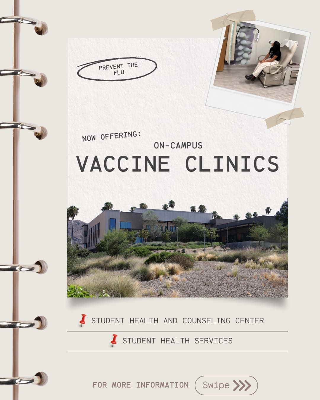 Flyer for Free Vaccine Clinic