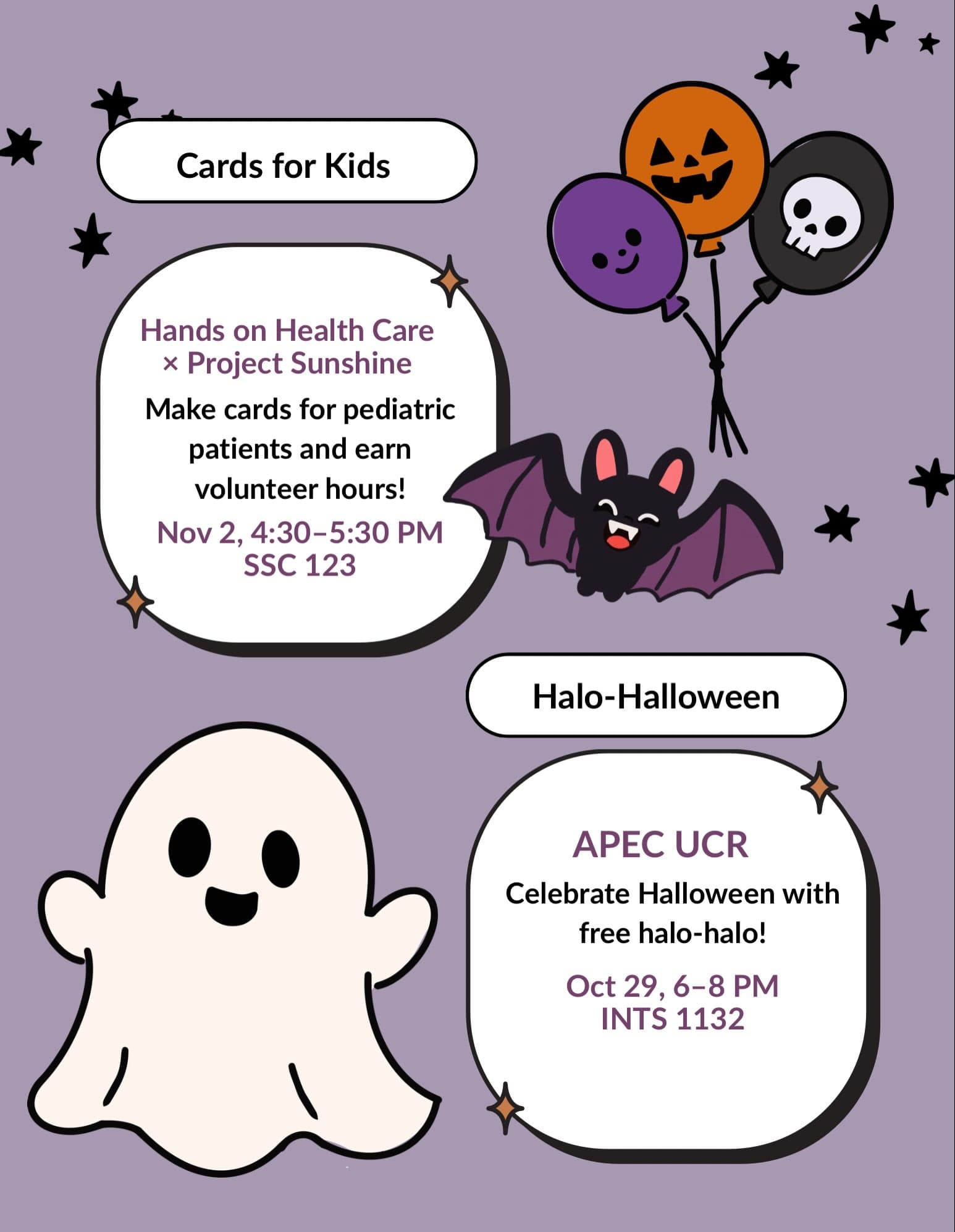 Flyer for Cards for Kids