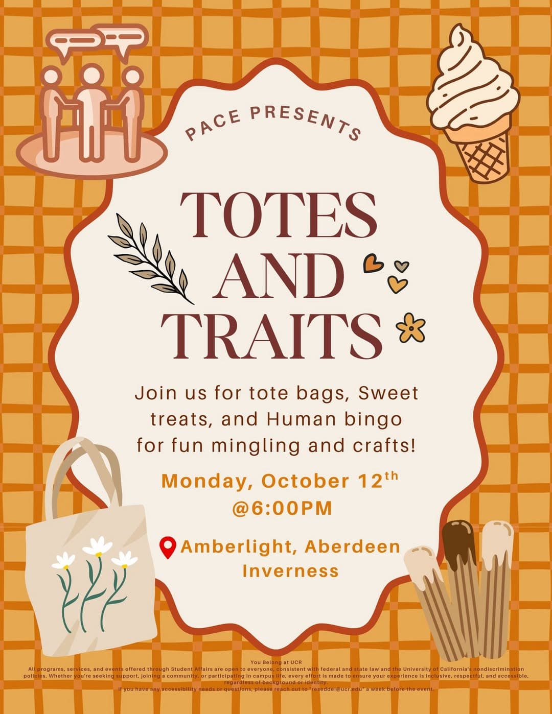 Flyer for Totes & Traits