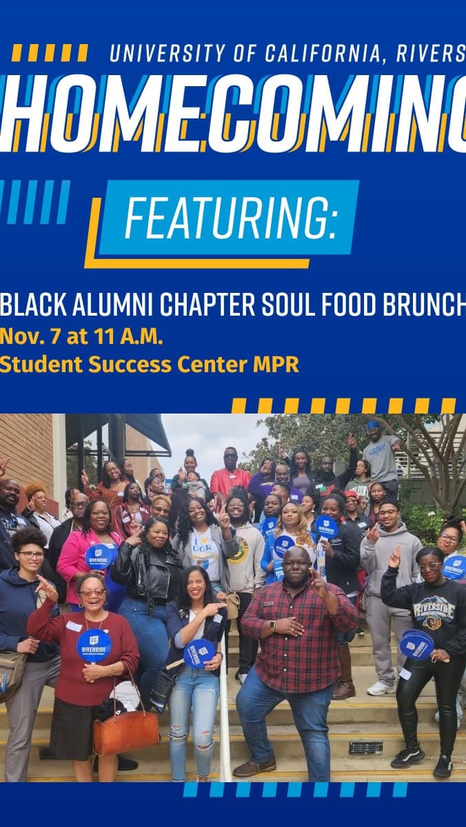 Flyer for Black Alumni Chapter Soul Food Brunch