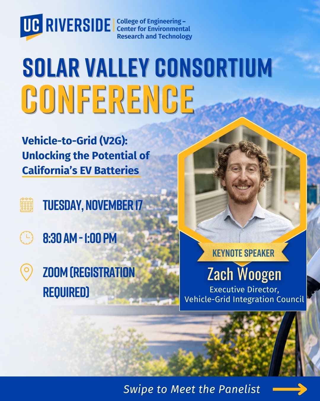 Flyer for 2026 Solar Valley Consortium Conference