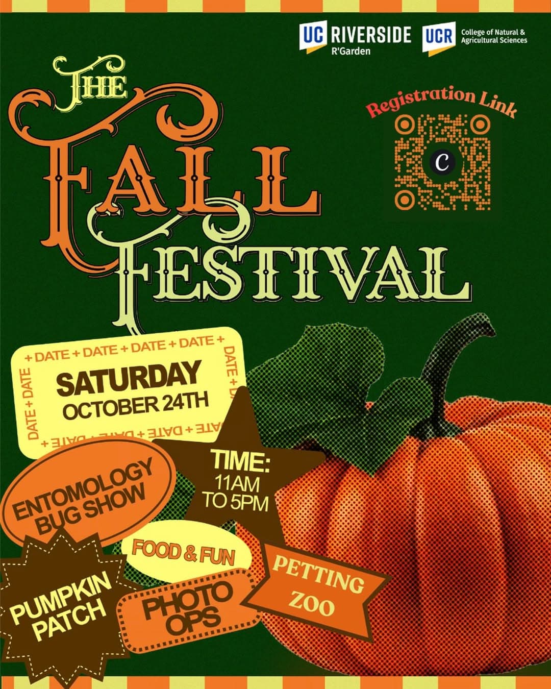 Flyer for R'Garden Fall Festival