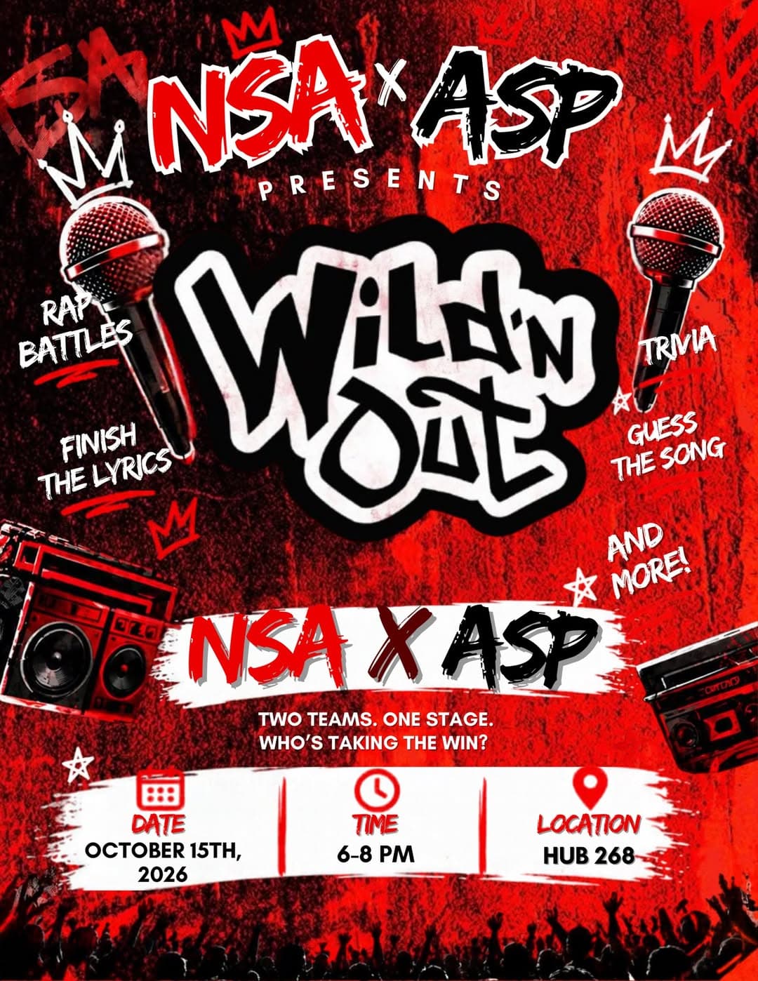 Flyer for Wild 'N Out Night