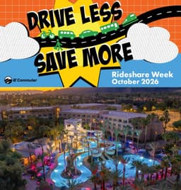 Rideshare Week Commute Logging Deadline, Today flyer