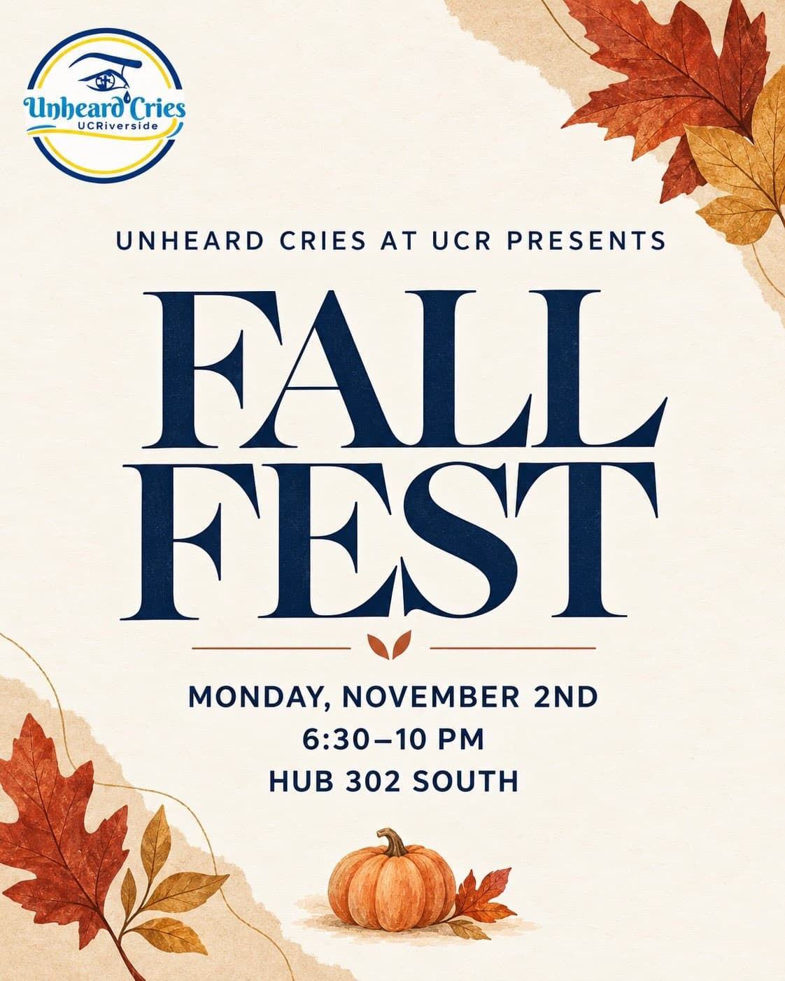Flyer for Fall Fest